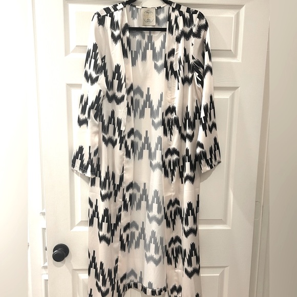 NWOT Western BoHo Kaftan Duster from The Arbors, Round Top TX - Picture 1 of 6